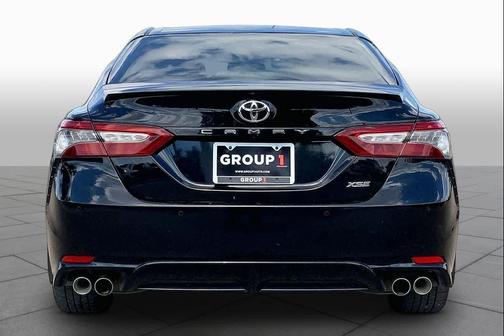Midnight Black Metallic 2018 Toyota Camry XSE
