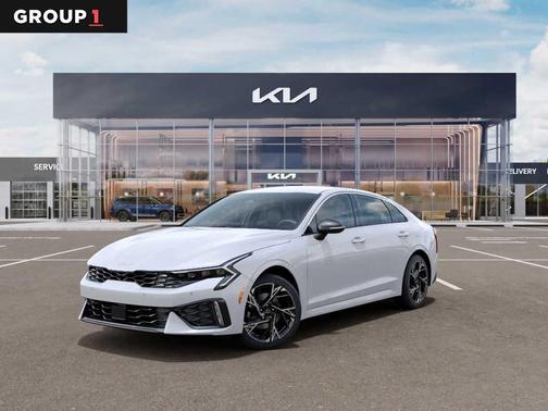 Snow White Pearl 2026 Kia K5 GT-Line FWD