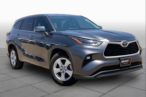 Magnetic Gray Metallic 2021 Toyota Highlander LE