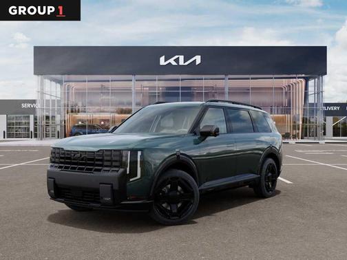 Black Jade Green 2027 Kia Telluride Hybrid X-Line SX