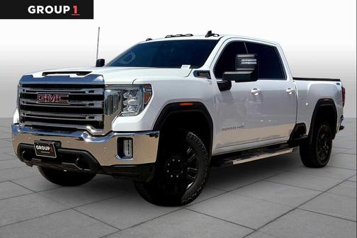 Summit White 2020 GMC Sierra 2500 SLE