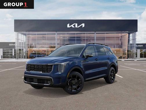 Midnight Lake Blue 2026 Kia Sorento SX