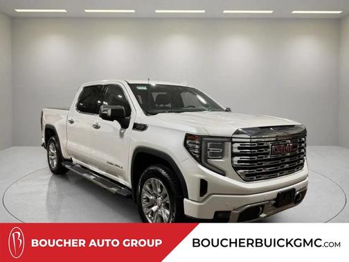 White Frost Tricoat 2023 GMC Sierra 1500 Denali
