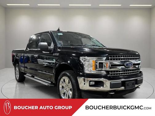 Shadow Black 2018 Ford F-150 XLT