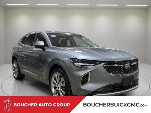 Satin Steel Metallic 2021 Buick Envision Avenir