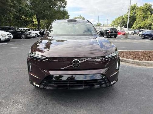 Mulberry Red 2025 Volvo EX90 Ultra