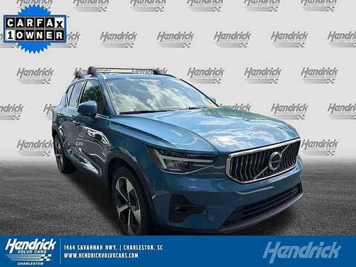 Fjord Blue 2023 Volvo XC40 Plus