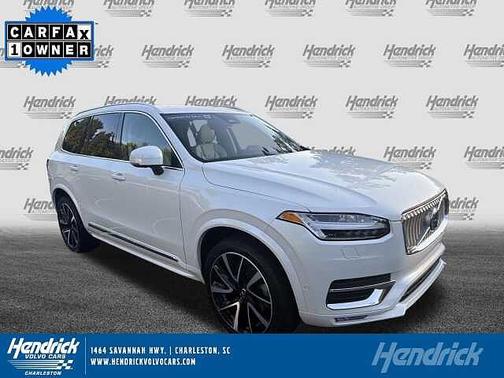Crystal White 2023 Volvo XC90 Plus