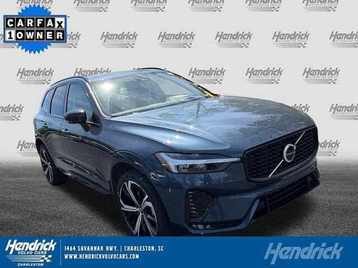 Denim Blue 2023 Volvo XC60 Ultimate Dark Theme