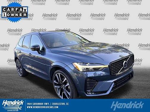 Denim Blue 2023 Volvo XC60 Ultimate Dark Theme