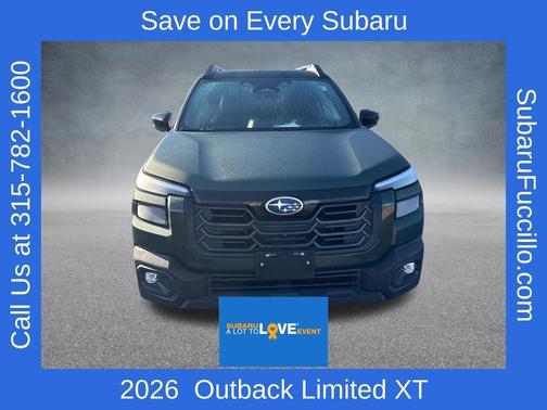 Deep Emerald Green 2026 Subaru Outback Limited XT