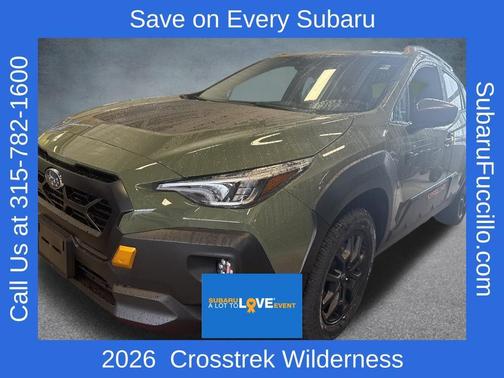 Alpine Green 2026 Subaru Crosstrek Wilderness