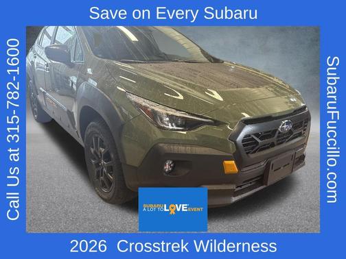 Alpine Green 2026 Subaru Crosstrek Wilderness