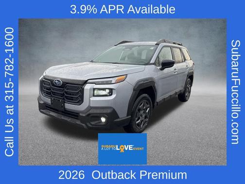 Ice Silver Metallic 2026 Subaru Outback Premium