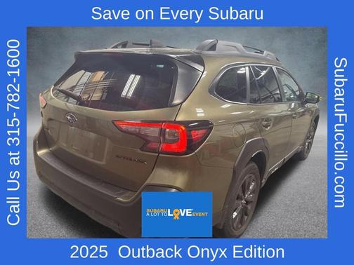 Green Metallic 2025 Subaru Outback Onyx Edition