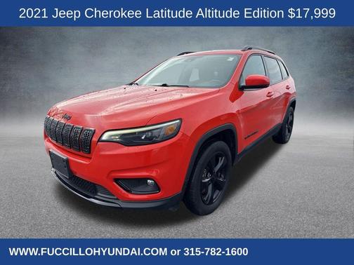 Spitfire Orange Clearcoat 2021 Jeep Cherokee Latitude Plus