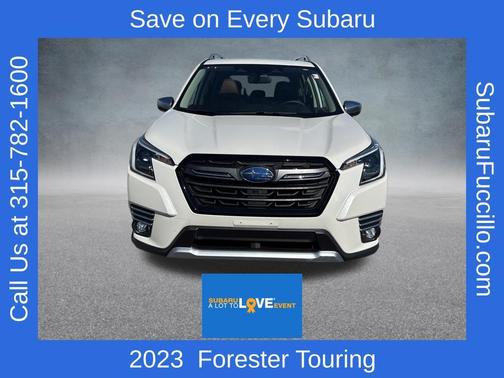Crystal White Pearl 2023 Subaru Forester Touring