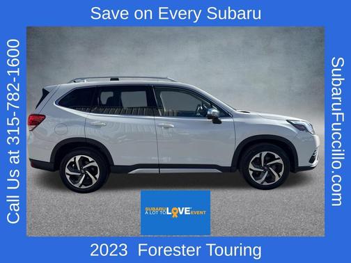 Crystal White Pearl 2023 Subaru Forester Touring