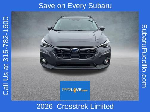 Gray 2026 Subaru Crosstrek Limited