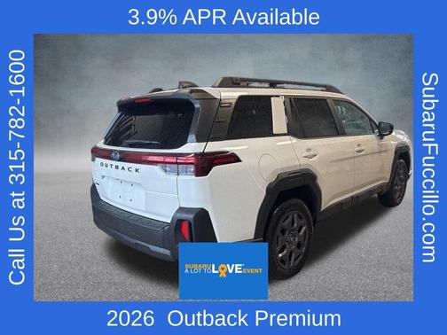 White 2026 Subaru Outback Premium