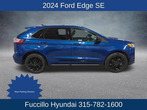 Atlas Blue Metallic 2024 Ford Edge SE