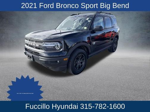 Shadow Black 2021 Ford Bronco Sport Big Bend