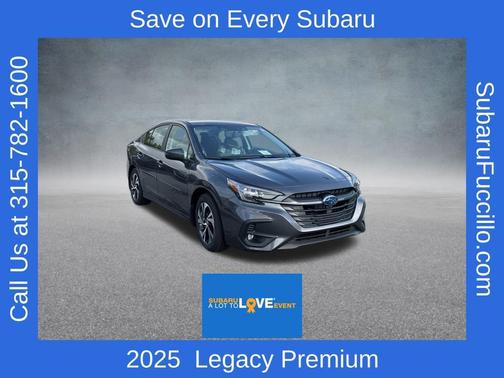 Gray Metallic 2025 Subaru Legacy Premium