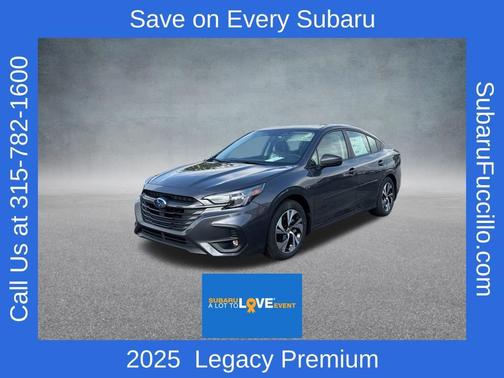 Gray Metallic 2025 Subaru Legacy Premium