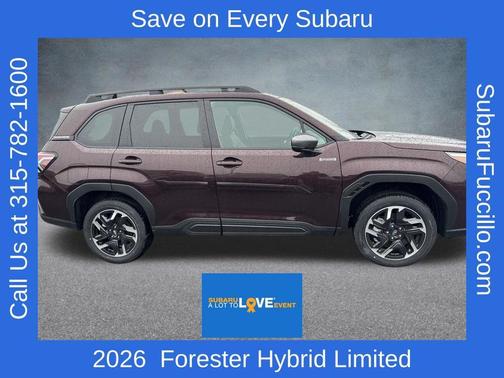 Dark Mahogany 2026 Subaru Forester Limited