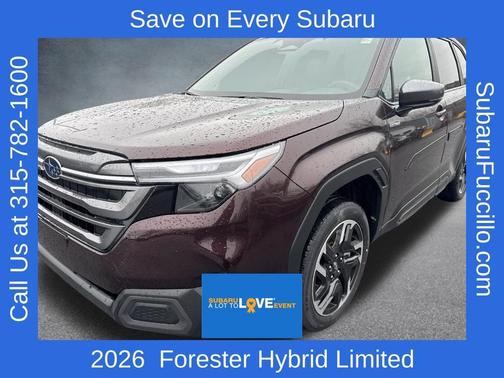 Dark Mahogany 2026 Subaru Forester Limited