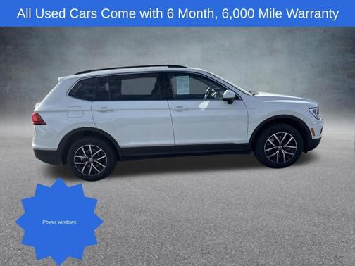 Pure White 2021 Volkswagen Tiguan 2.0T SE