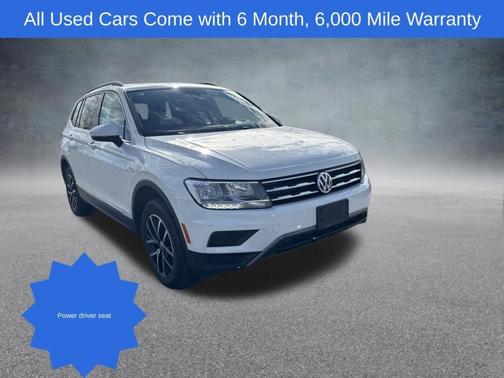 Pure White 2021 Volkswagen Tiguan 2.0T SE