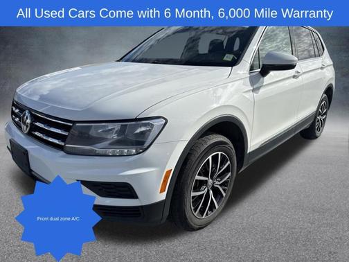 Pure White 2021 Volkswagen Tiguan 2.0T SE