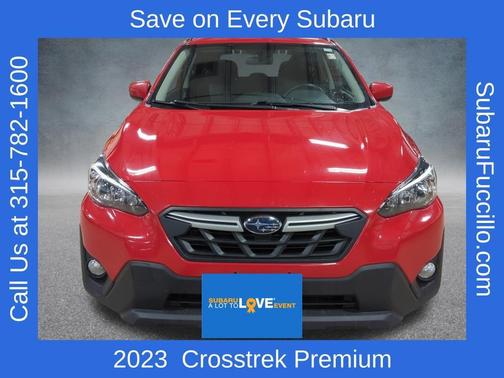 Pure Red 2023 Subaru Crosstrek Premium