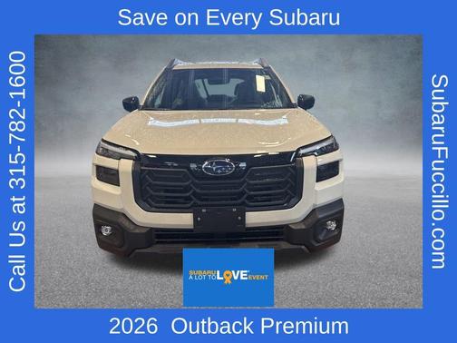 White 2026 Subaru Outback Premium