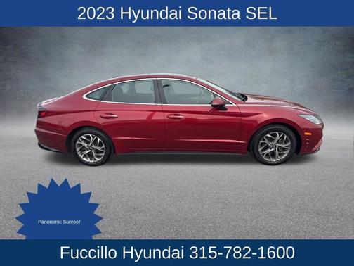 Red 2023 Hyundai SONATA SEL