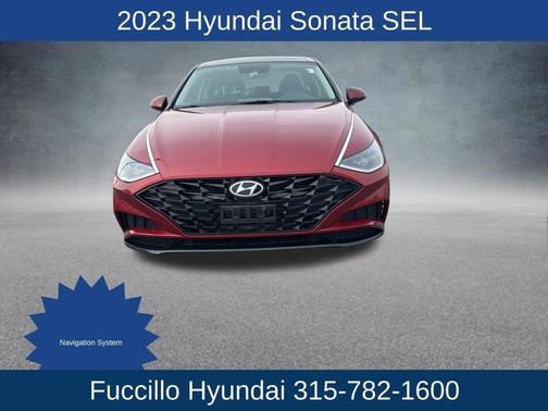 Red 2023 Hyundai SONATA SEL