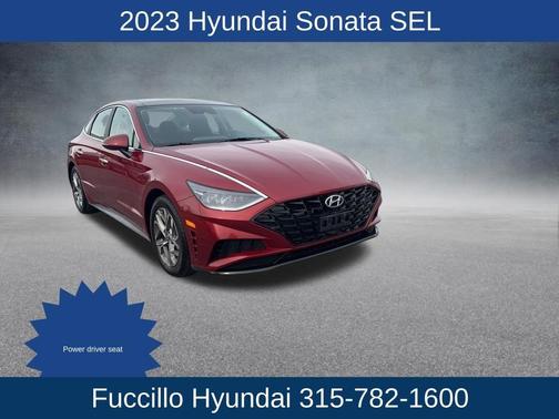 Red 2023 Hyundai SONATA SEL