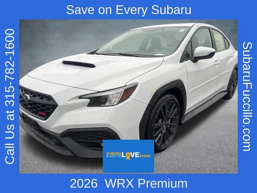 Ceramic White 2026 Subaru WRX Premium
