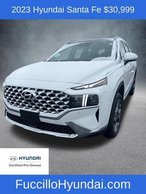 Serenity White Pearl 2023 Hyundai Santa Fe Plug-In Hybrid Limited