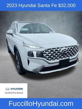 Serenity White Pearl 2023 Hyundai Santa Fe Plug-In Hybrid Limited
