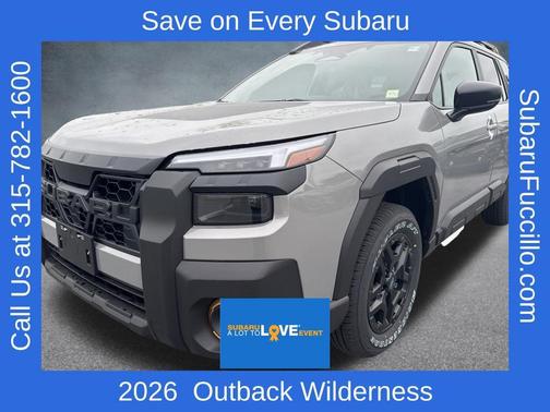 Gray 2026 Subaru Outback Wilderness