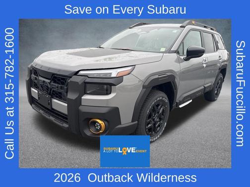 Gray 2026 Subaru Outback Wilderness