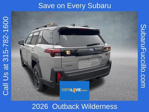 Gray 2026 Subaru Outback Wilderness