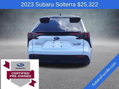Cosmic White Pearl 2023 Subaru Solterra Touring