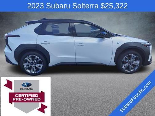 Cosmic White Pearl 2023 Subaru Solterra Touring
