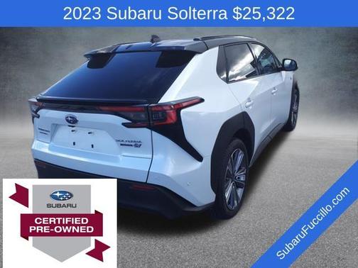 Cosmic White Pearl 2023 Subaru Solterra Touring