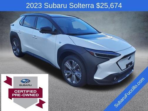 Cosmic White Pearl 2023 Subaru Solterra Touring