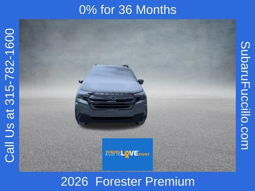 Riverrock Green 2026 Subaru Forester Premium