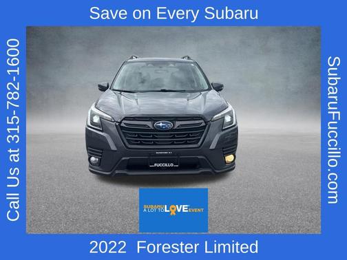 Magnetite Gray Metallic 2022 Subaru Forester Limited